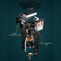 АЗУ Baseus Superme Digital Display PPS 100W USB+Type-C (CCZX-01) Черный