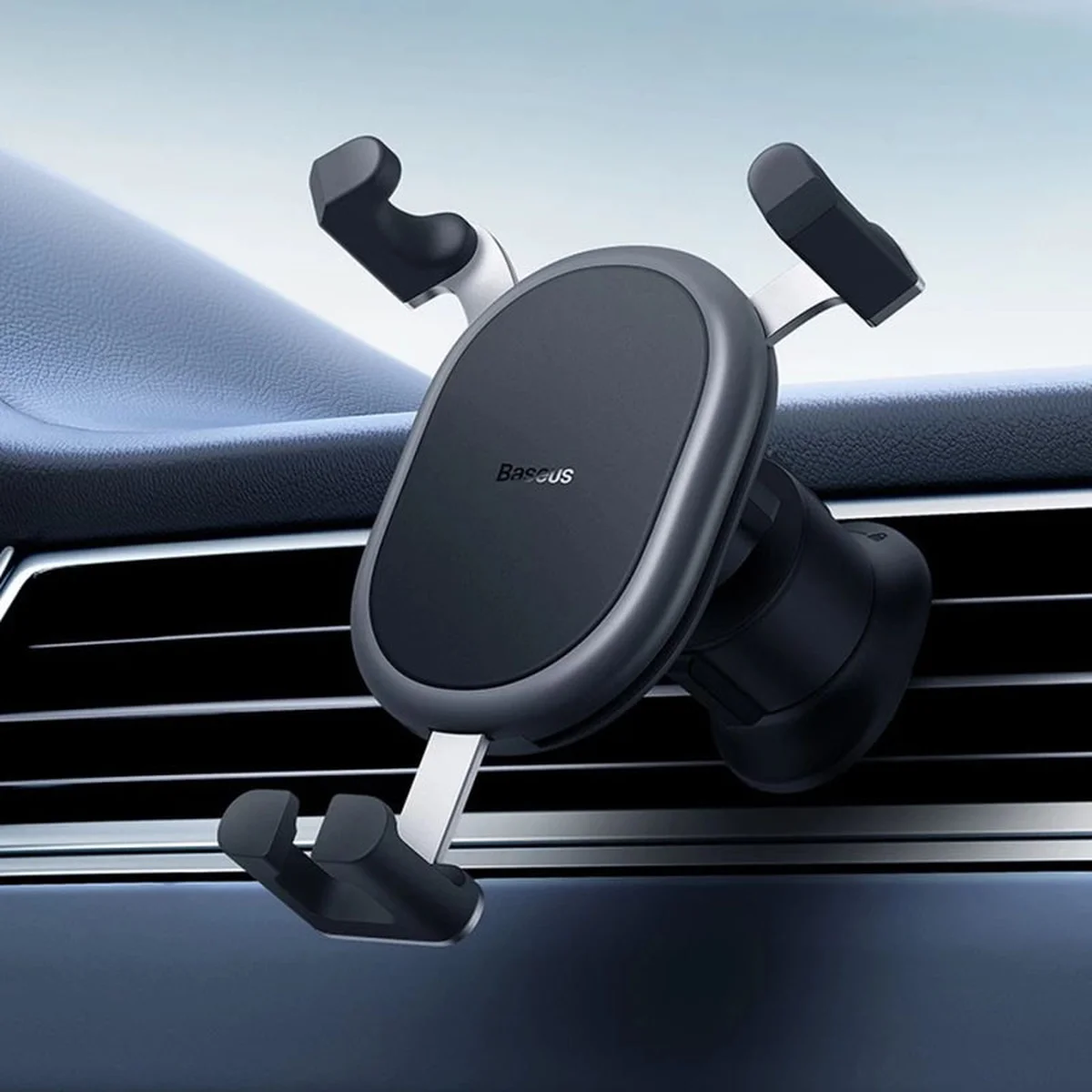 Автодержатель Baseus Stable Gravitational (Air Outlet Version) (SUWX000001) Черный