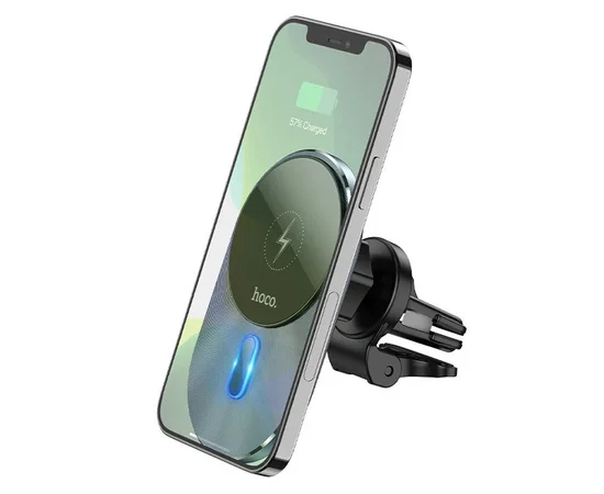 Автодержатель Hoco CA91 магнитный Серый