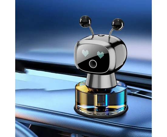 Ароматизатор/освежитель воздуха в машину Smart Robot in Love Silver