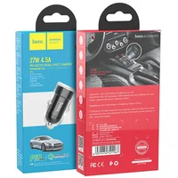 АЗУ Hoco Z32B PD+QC3.0 (1USB/27W/4.5A) Черный