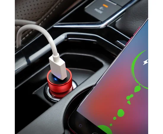 АЗУ Hoco Z32 QC3.0 (1USB/1,5A) Красный