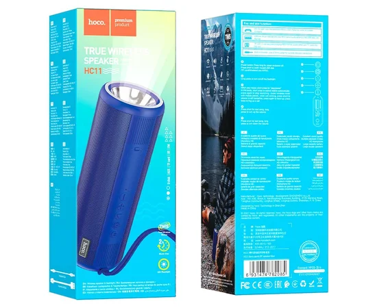 Bluetooth Колонка Hoco HC11 Bora sports Синий