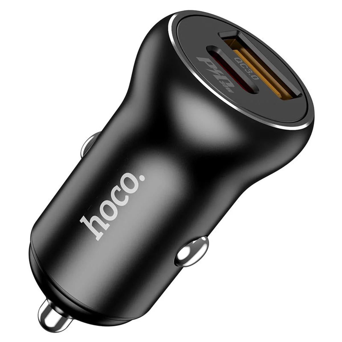 АЗУ Hoco NZ5 Smooth road PD30W + QC3.0 Чорний