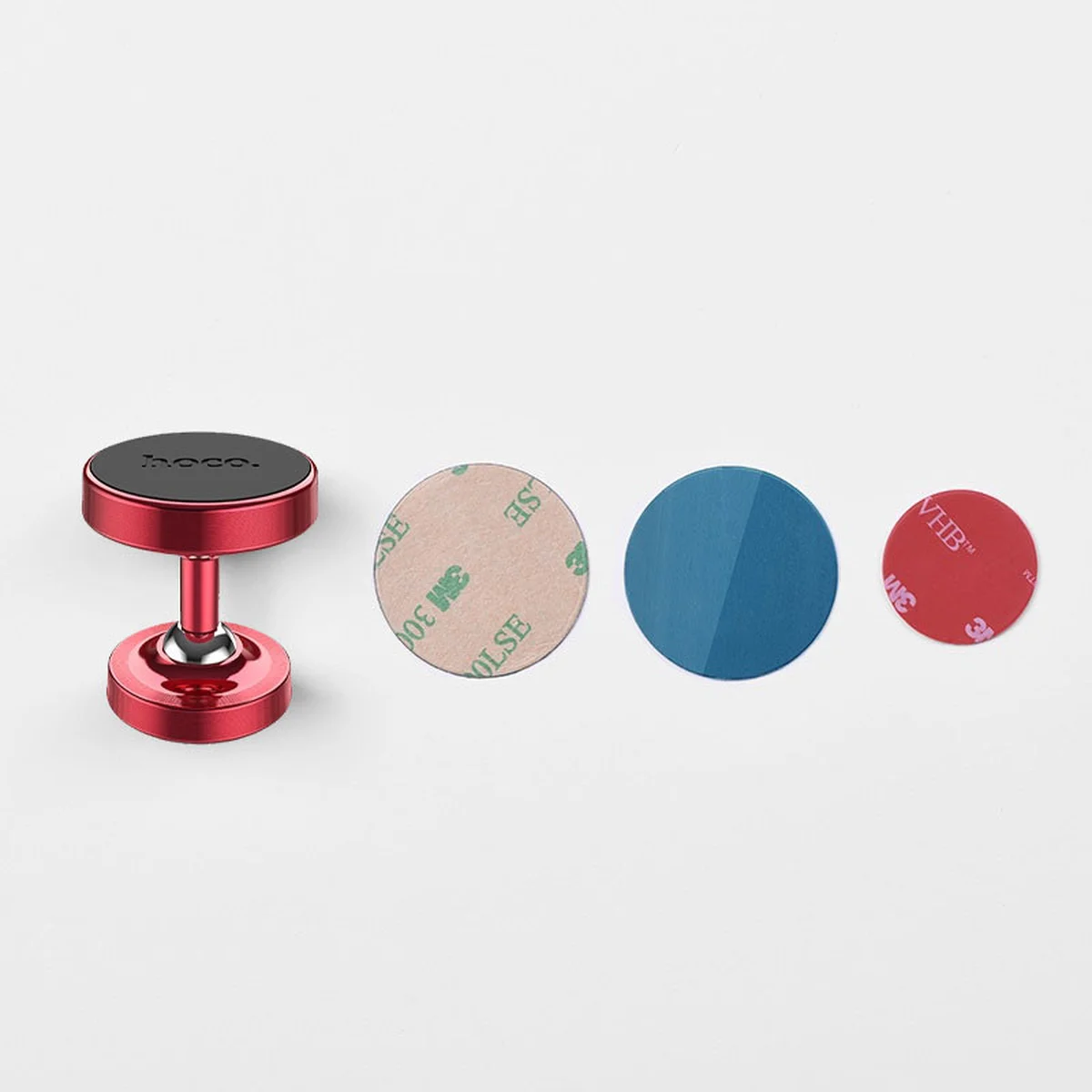 Автодержатель Hoco CA36 plus магнитный Красный