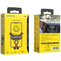 Автодержатель Borofone BH19 Eddie Черный