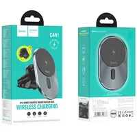 Автодержатель Hoco CA91 магнитный Серый