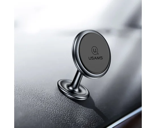 Автодержатель USAMS US-ZJ049 Center Console Car Holder Lead-Tu series Серый