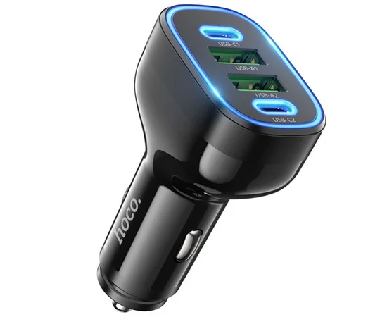 АЗУ Hoco NZ11 Guide PD72W (2Type-C/2USB) Black