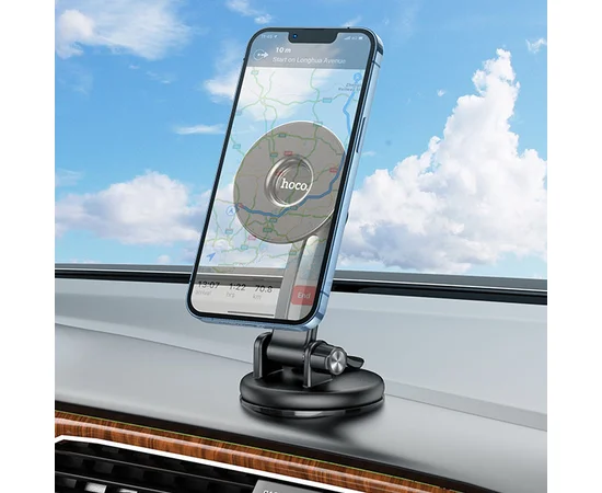 Автодержатель Hoco CA113 магнитный Black