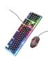 Игровая клавиатура + мышь Hoco GM18 Luminous Black