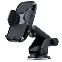 Автодержатель Joyroom JR-ZS259 раздвижной (вакуумная присоска) Черный