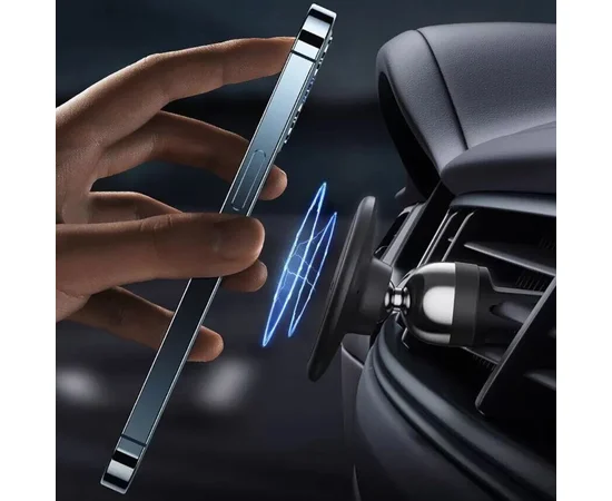 Автодержатель Baseus C01 Magnetic Phone Holder(Air Outlet Version) (SUCC000101) Black