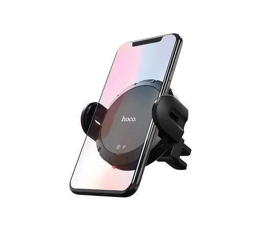 Автодержатель Hoco CA35 Lite с автозахватом Черный