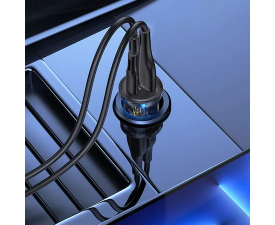 АЗУ Usams US-CC164 C32 30W 2 Ports A+C Transparent black