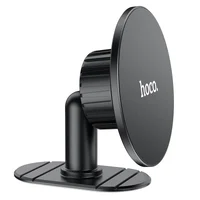 Автодержатель Hoco H13 Fine jade ring (center console) Black