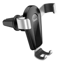 Автодержатель Hoco CA92 Черный / Серебряный