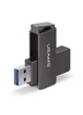 Флеш накопитель USAMS US-ZB197 USB3.0 Rotatable High Speed Flash Drive 128 Gb Iron-grey