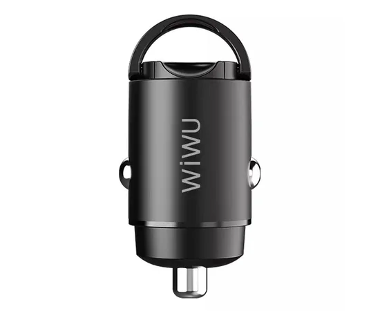 АЗУ WIWU PC301 Mini Car Charger (USB-A QC 4.0/30W/5A) Черный