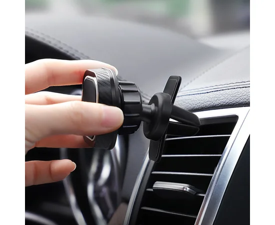 Автодержатель Hoco CA52 магнитный Черный