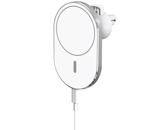 Автодержатель с БЗУ MagSafe 15W Овальный