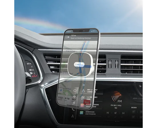 Автодержатель Borofone BH44 Черный / Серебряный