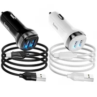 АЗУ Hoco Z40 (2USB 2.4A) + Type-C Белый