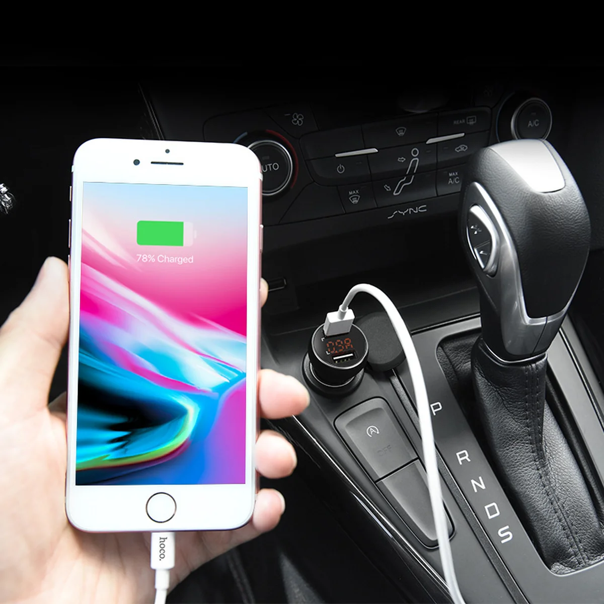 АЗУ Hoco Z22 2USB/3.1A Black