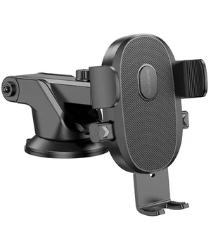 Автодержатель Borofone BH93 Grand one-button (center console) Black