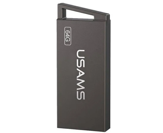Флеш накопитель USAMS US-ZB207 USB2.0 High Speed Flash Drive 64 Gb Iron-grey