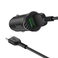 АЗП Hoco Z39 QC3.0 (2USB) + Type-C Чорний