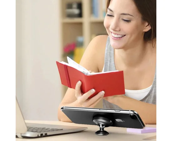 Автодержатель Baseus (SUER-B01) Small Ears Magnetic Suction Bracket Vertical Черный