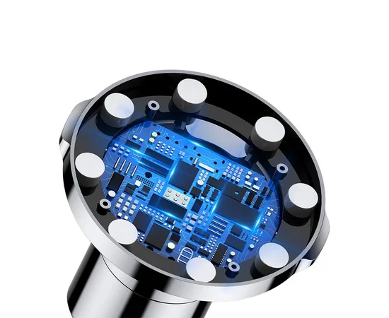 Автодержатель Baseus Big Ears Magnetic Wireless Черный