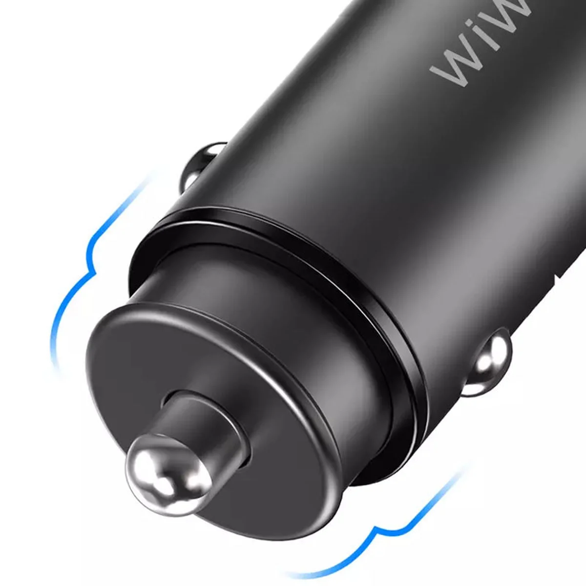 АЗУ WIWU PC301 Mini Car Charger (USB-A QC 4.0/30W/5A) Черный