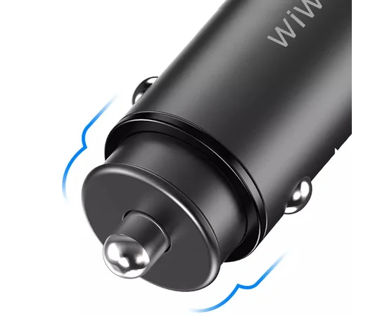 АЗУ WIWU PC301 Mini Car Charger (USB-A QC 4.0/30W/5A) Черный