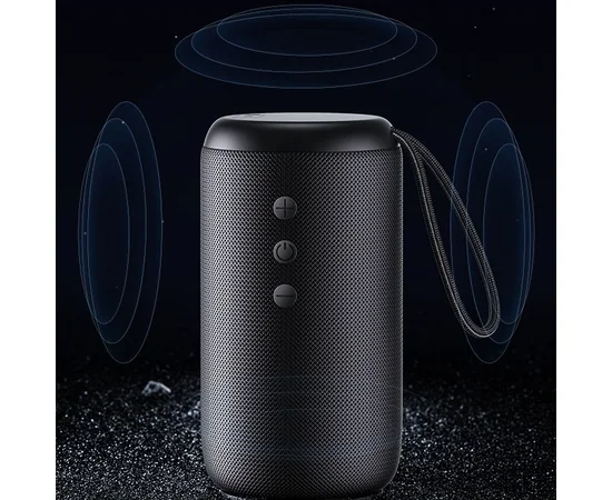 Bluetooth колонка Usams US-YC011 Waterproof Wireless Speaker with Lanyard Black