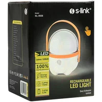 Ліхтар акумуляторний S-link SL-3658 Touch On Off Led 2400mAh Білий