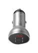 АЗУ Baseus Digital Display Dual USB 4.8A Car Charger 24W (CCBX) Серебряный