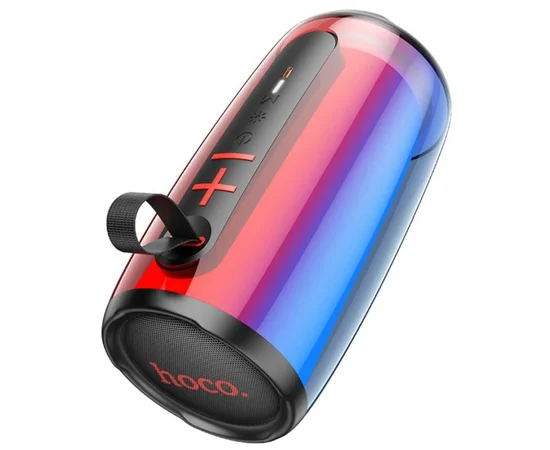 Bluetooth Колонка Hoco HC18 Jumper colorful luminous Black