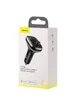 АЗУ FM модулятор Baseus T typed S-13 (PPS QC) 2USB + Type-C (CCTM) Черный