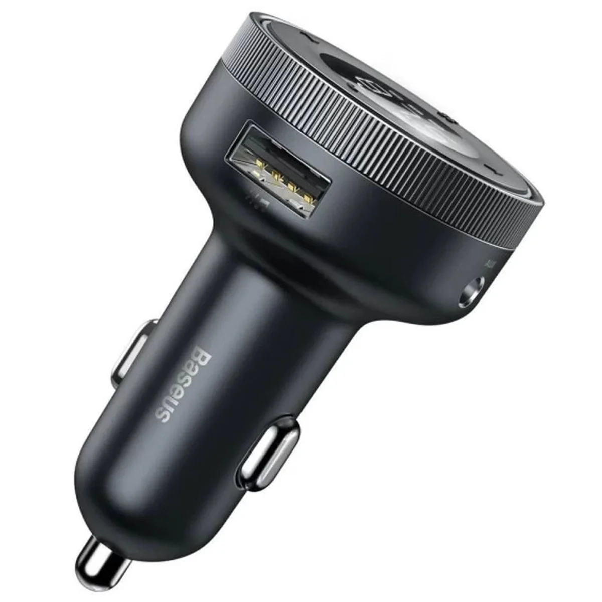 АЗУ FM модулятор Baseus Enjoy (5V/3.4A) (CCLH-01) Черный