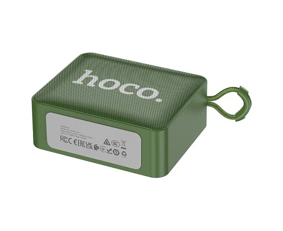 Bluetooth Колонка Hoco BS51 Gold brick sports Army Green