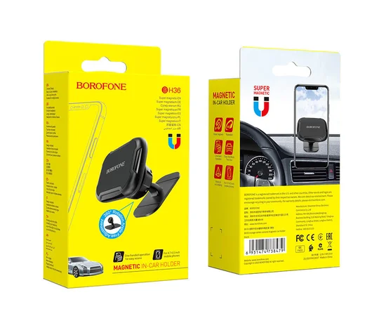 Автодержатель Borofone BH36 Черный