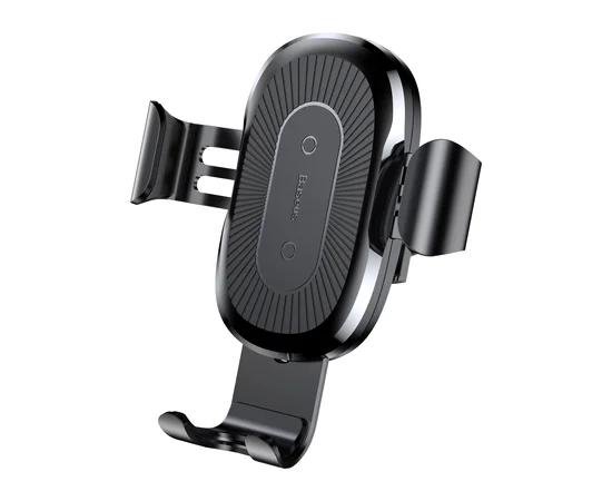 Автодержатель с БЗУ Baseus Wireless Charger Gravity Car Mount Air Outlet Version 1.67A 10W Черный