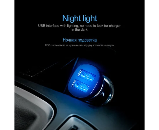 АЗУ Hoco Z1 (2USB 2.1A) (+кабель Lighthing) Черный