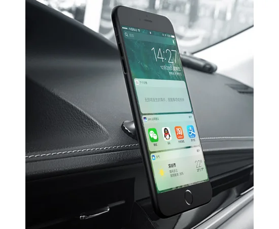 Автодержатель Hoco CA9 Metal Mount Черный