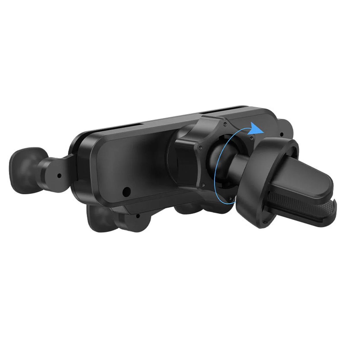 Автодержатель Hoco CA102 Черный / Серебряный