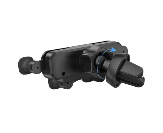 Автодержатель Hoco CA102 Черный / Серебряный