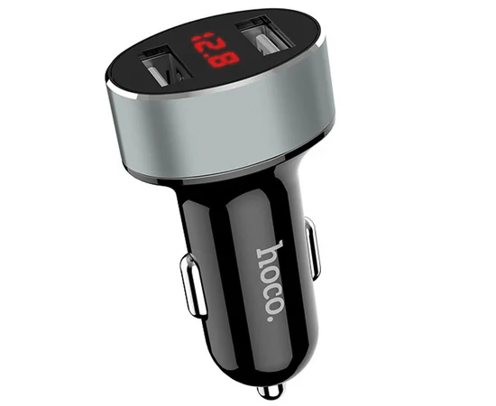 АЗУ Hoco Z26 High Praise 2.1A 2USB Черный