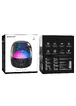 Bluetooth Колонка Borofone BP8 Glazed colorful luminous Черный